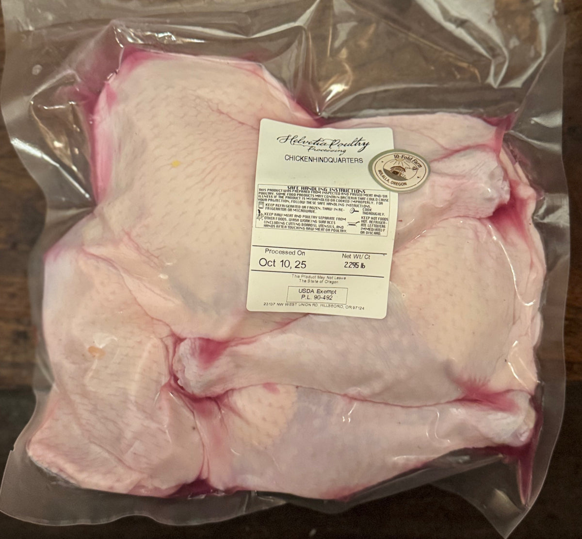 Chicken Hindquarters